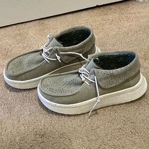 Hey Dude Wendy Peak Fold Slip On olive green